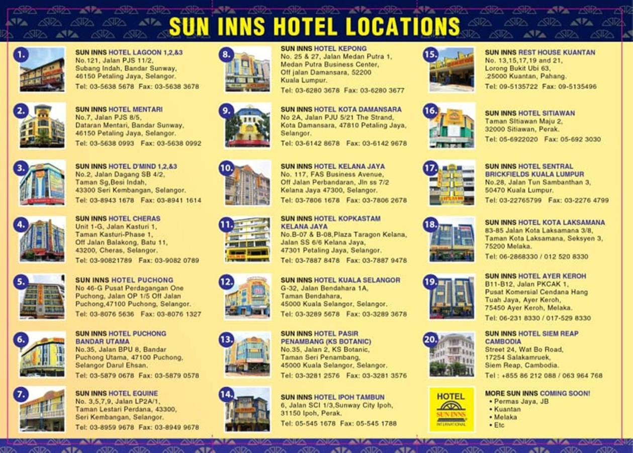 Sun Inns Hotel Cheras - Balakong Buitenkant foto